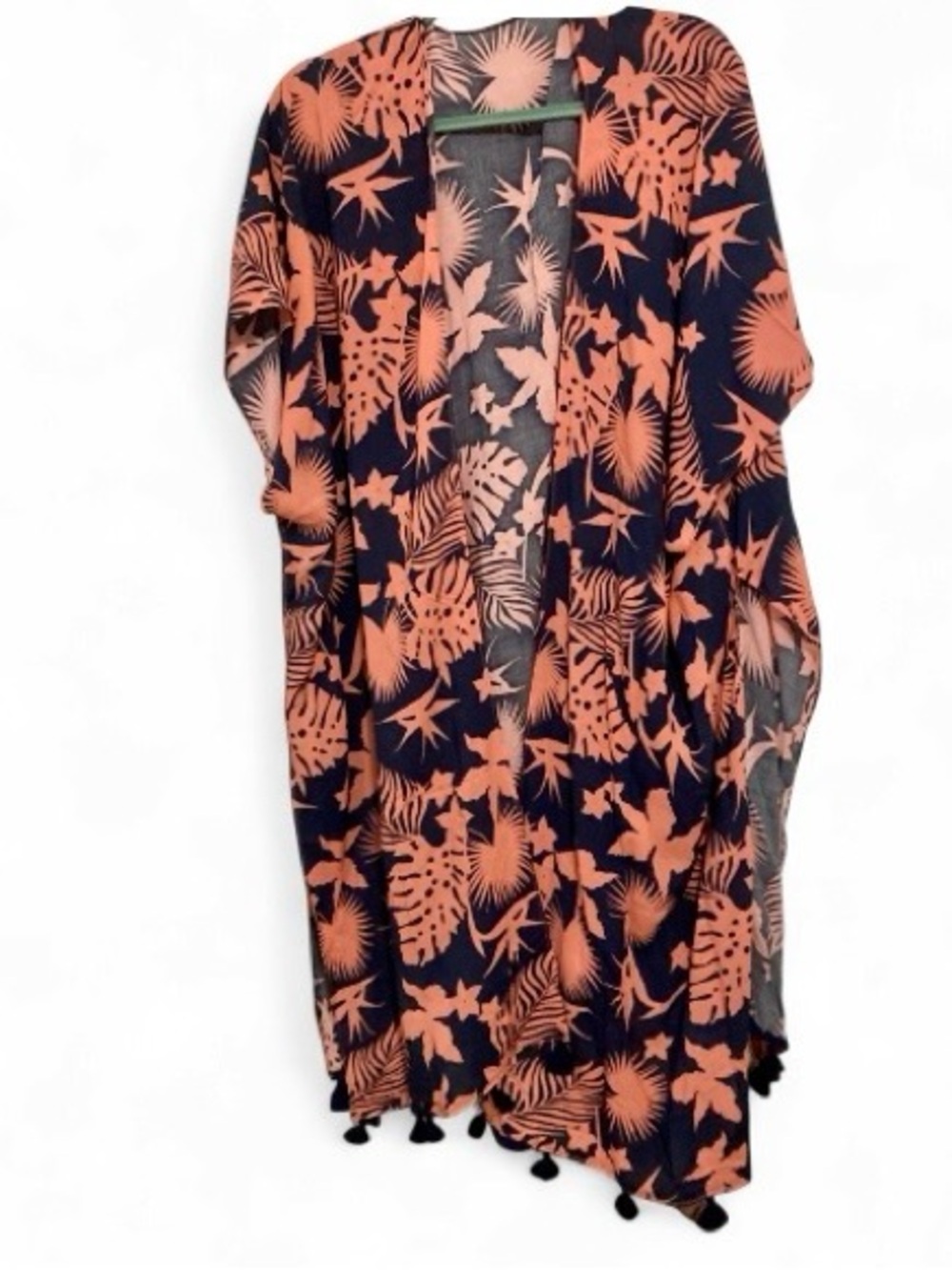 Salt Life Navy and Coral Tropical Cover-Up
